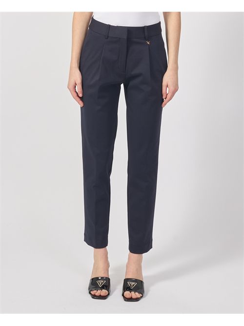 Women's trousers in tip milano Yes Zee YES ZEE | P396-KW000710